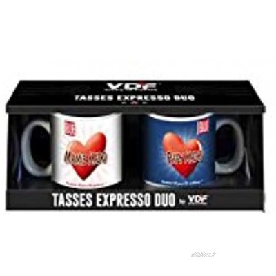 Inconnu Duo Tasses Expresso Papy ET Mamy KDO