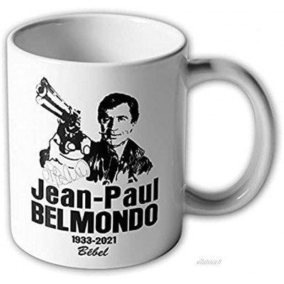 Mug Jean-Paul Belmondo Bébel acteur légende des professionnels France Action Held Star