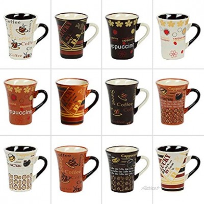 Table Passion Tasse cafe 8 cl collector assorties lot de 6