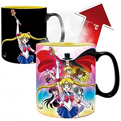 Horror-Shop Tasse Sailor Moon avec Effet Thermique