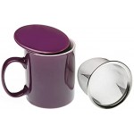 Versa Tasse infusion poivre violet lis ligne service de table tasses