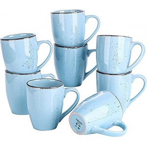GDEVNSL Bienvenue à Personnaliser 4 Tasses Mugs en Céramique 350ml Ensemble de Tasse à Café
