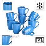 vancasso Série Navia 8 Tasses Mugs en Céramique 350ml Ensemble de Tasse à Café