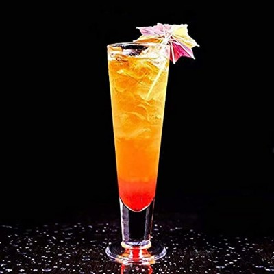 Verre à cocktail 350 ml Verre Hurricane pour boire Manhattans Martini et vin Design moderne et élégant
