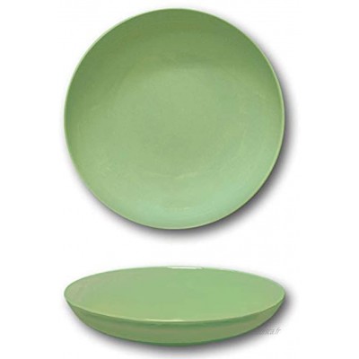 Assiette creuse porcelaine Vert D 22 cm Siviglia