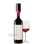 LTXDJ Bouchon de Vin sous Vide Bouteille de Vin Électrique Pompe à Vin Automatique à Piles Scellée Meilleur Cadeau pour Les Amateurs de Vin