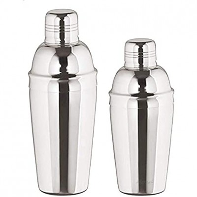 Cocktail Shaker 3 pièces – Acier inoxydable avec passoire – 750 ml – Haute brillance