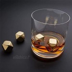 Pierres de whisky en forme de balle en acier inoxydable ensemble de pierres de glace réutilisables pour les amateurs de whisky