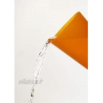 S&S-Shop Lot de 5 gobelets en plastique réutilisables Orange 0,4 l